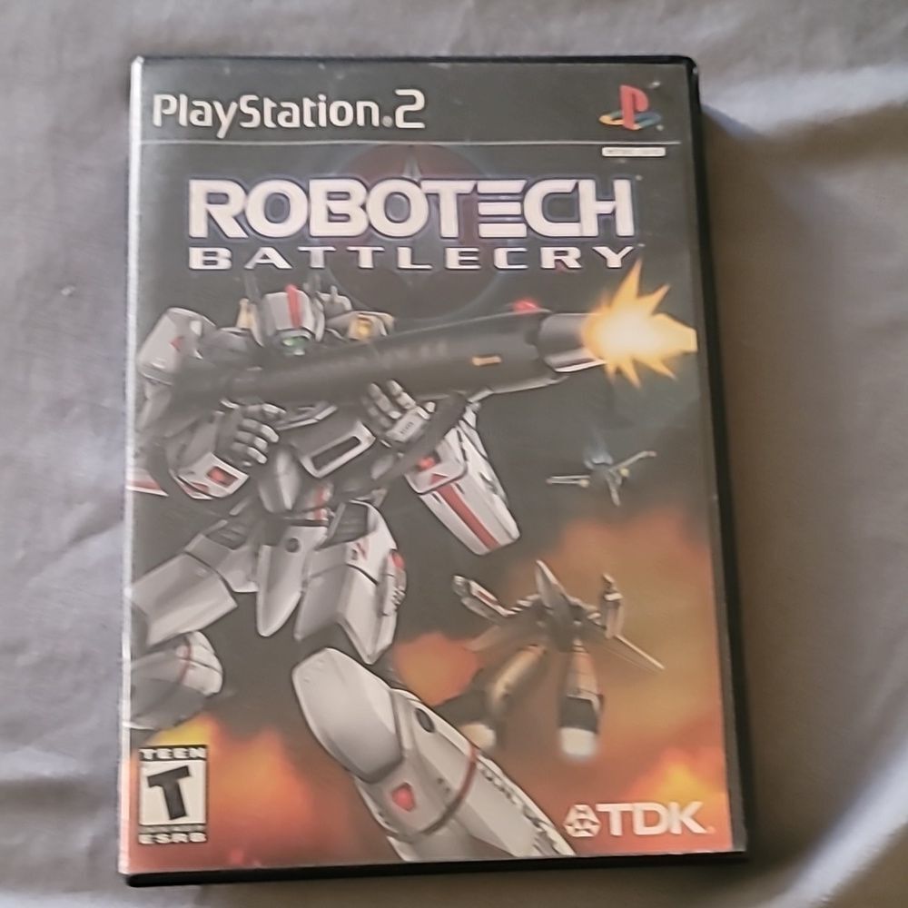 PS2 video game.  ROBOTECH
